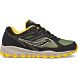 Saucony Cohesion Tr14 Lace Kids' Sneakers Black / Olive / Yellow | Canada 854CTVE